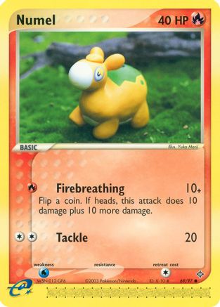 Numel 069/97 - Dragon Reverse Holofoil
