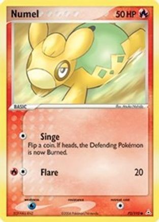 Numel 072/110 - Holon Phantoms Reverse Holofoil