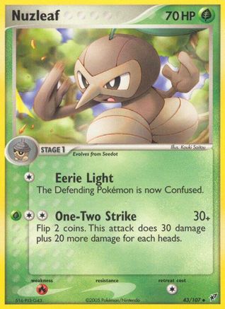 Nuzleaf 043 - Deoxys - Reverse Holofoil
