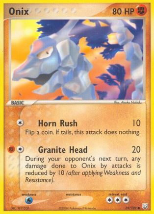 Onix 069/109 - Team Rocket Returns Reverse Holofoil
