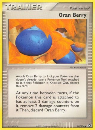 Oran Berry 080/106 - Emerald Reverse Holofoil
