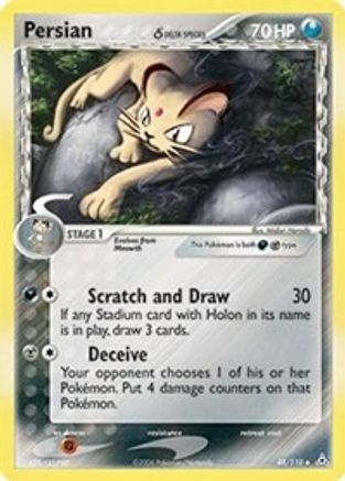 Persian (Delta Species) 048/110 - Holon Phantoms Reverse Holofoil