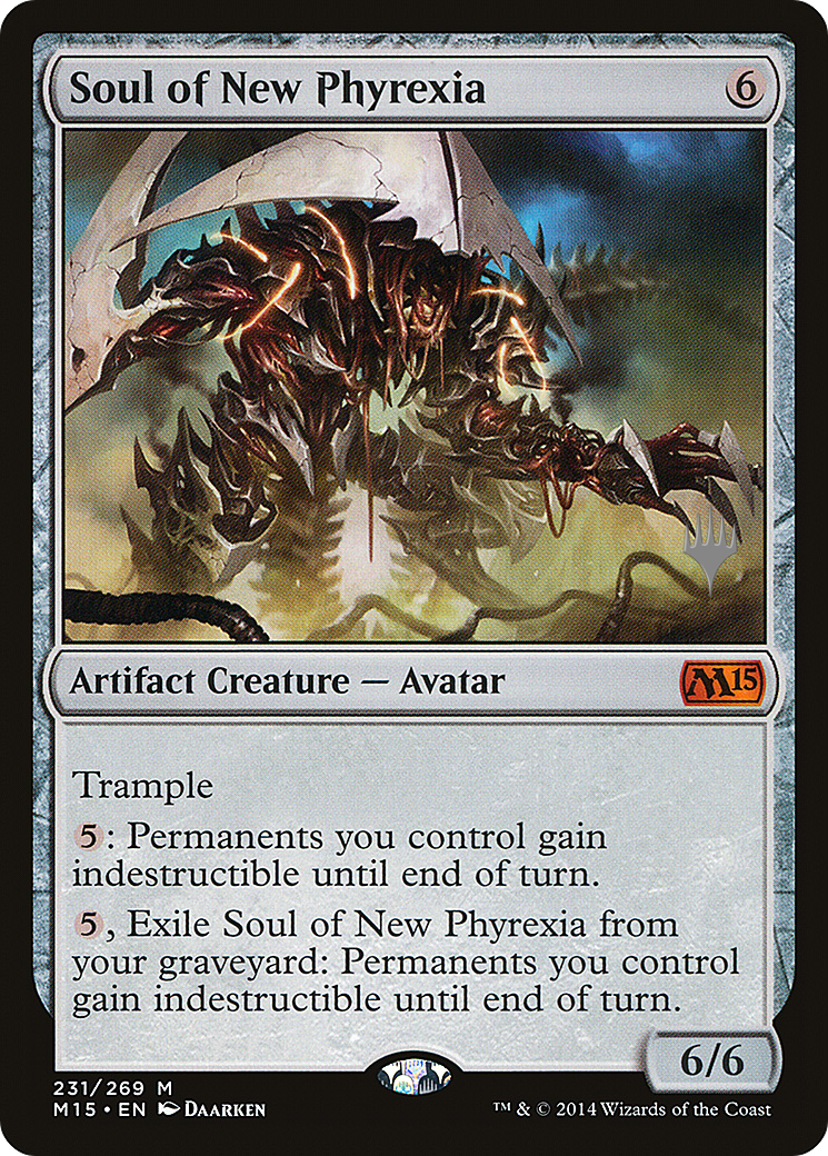 Soul of New Phyrexia (PPTHB-231P) - Magic 2015 Promos Foil