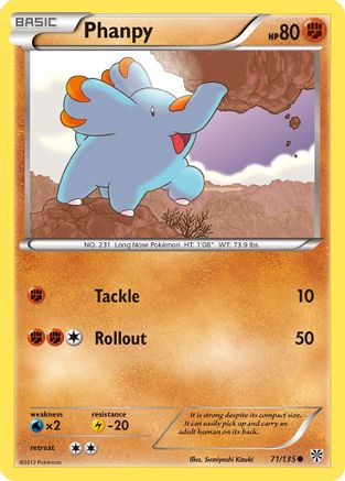 Phanpy 071/135 - Plasma Storm