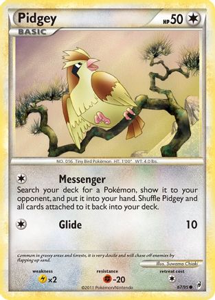 Pidgey 067/95 - Call of Legends Reverse Holofoil