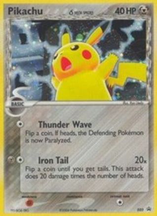 Pikachu (Delta Species) (Value Pack) 035/40 - Nintendo Promos Holofoil