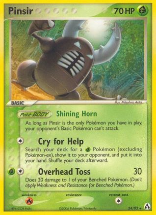 Pinsir 024/92 - Legend Maker Reverse Holofoil