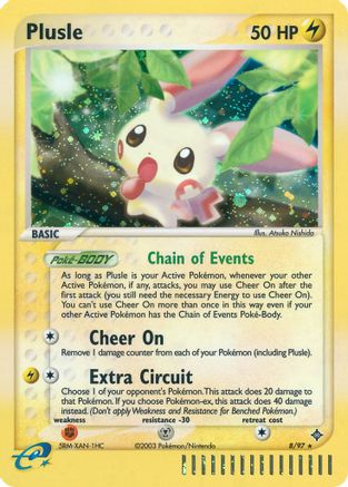 Plusle 008/97 - Dragon Holofoil