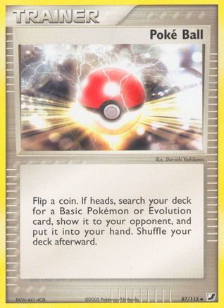 Poke Ball 087 - Unseen Forces - Reverse Holofoil