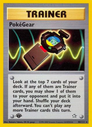 PokeGear 088/111 - Neo Genesis Unlimited