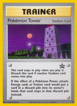 Pokemon Tower 042/53 - WoTC Promo