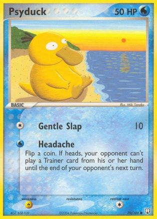 Psyduck 070/109 - Team Rocket Returns - Reverse Holofoil