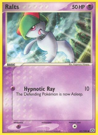 Ralts 061/106 - Emerald Reverse Holofoil