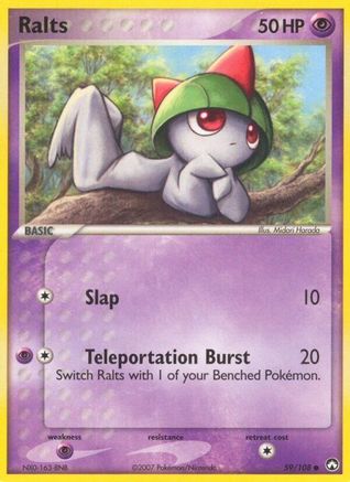 Ralts 059/108 - Power Keepers - Reverse Holofoil