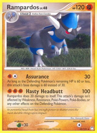 Rampardos 033/123 - Mysterious Treasures
