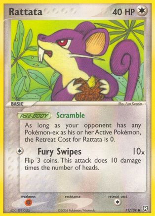 Rattata 071/109 - Team Rocket Returns Reverse Holofoil