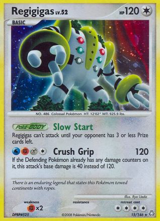 Regigigas 015/146 - Legends Awakened Holofoil
