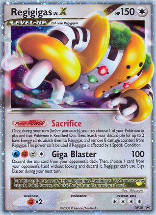 Regigigas LV.X DP30/56 - Diamond and Pearl Promos Holofoil