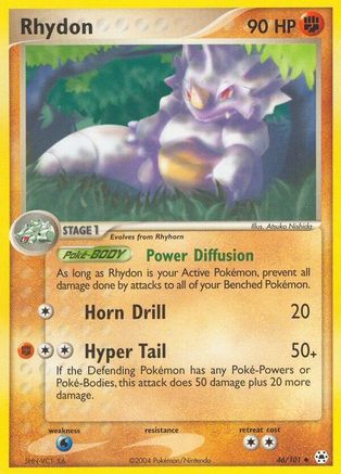 Rhydon 046/101 - Hidden Legends