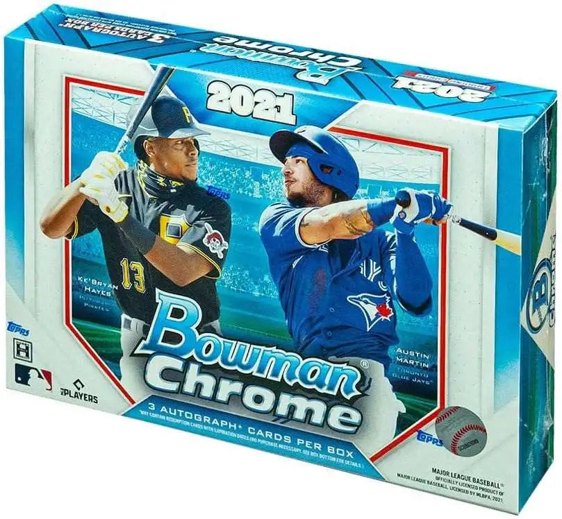 2021 Bowman Chrome Baseball HTA Choice Box