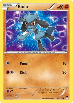 Riolu 075/135 - Plasma Storm