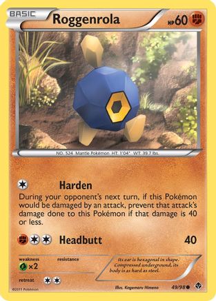 Roggenrola 049/98 - Emerging Powers
