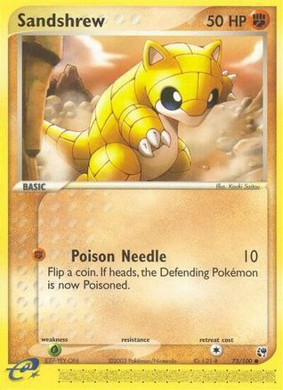 Sandshrew 075/100 - Sandstorm