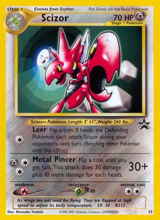 Scizor 033/53 - WoTC Promo