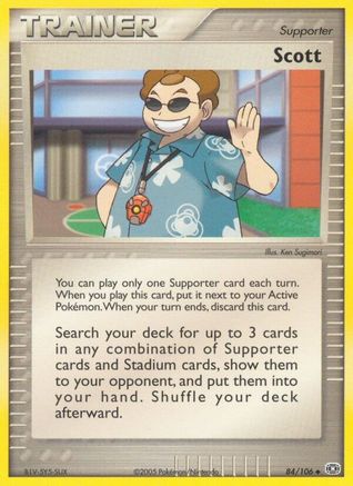 Scott 084/106 - Emerald Reverse Holofoil