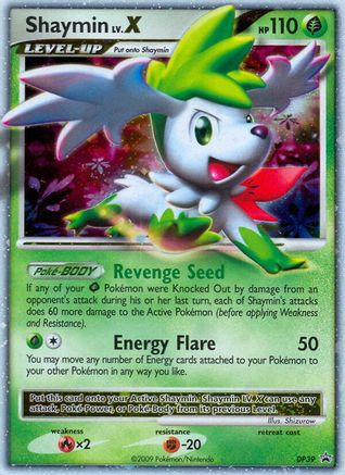Shaymin LV.X DP39/56 - Diamond and Pearl Promos Holofoil