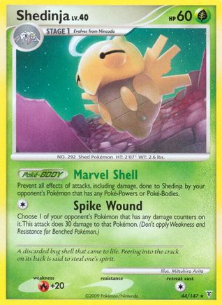 Shedinja 044/147 - Supreme Victors Reverse Holofoil