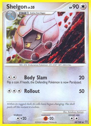 Shelgon 050/100 - Stormfront Reverse Holofoil