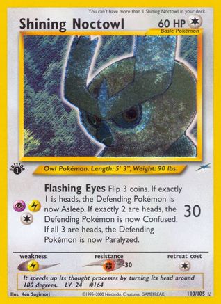 Shining Noctowl 110/105 - Neo Destiny