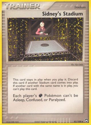 Sidney's Stadium 082/108 - Power Keepers Reverse Holofoil