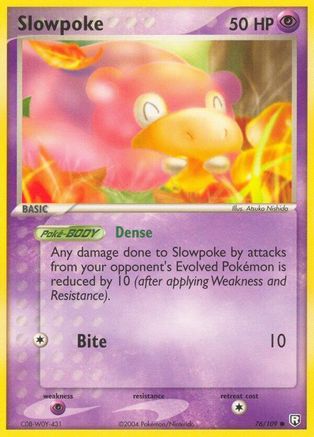 Slowpoke 076/109 - Team Rocket Returns - Reverse Holofoil