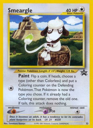 Smeargle 032/53 - WoTC Promo