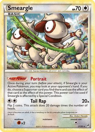 Smeargle 021/95 - Call of Legends Holofoil