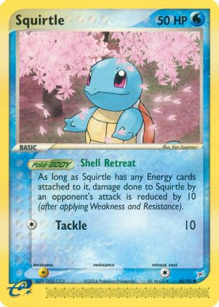 Squirtle 046/95 - Team Magma vs Team Aqua Reverse Holofoil