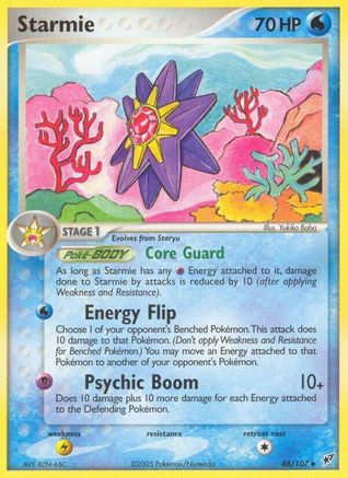 Starmie 048 - Deoxys - Reverse Holofoil