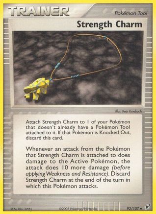 Strength Charm 092/107 - Deoxys Reverse Holofoil
