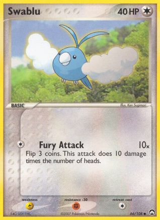 Swablu 066 - Power Keepers - Reverse Holofoil