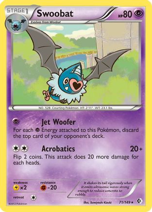 Swoobat 071/149 - Boundaries Crossed Reverse Holofoil