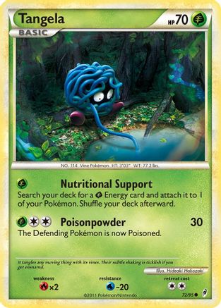 Tangela 072/95 - Call of Legends Reverse Holofoil
