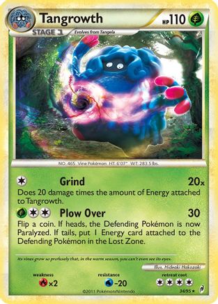 Tangrowth 034/95 - Call of Legends Reverse Holofoil