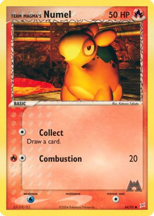 Team Magma's Numel 064/95 - Team Magma vs Team Aqua