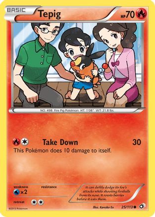 Tepig 025/113 - Legendary Treasures