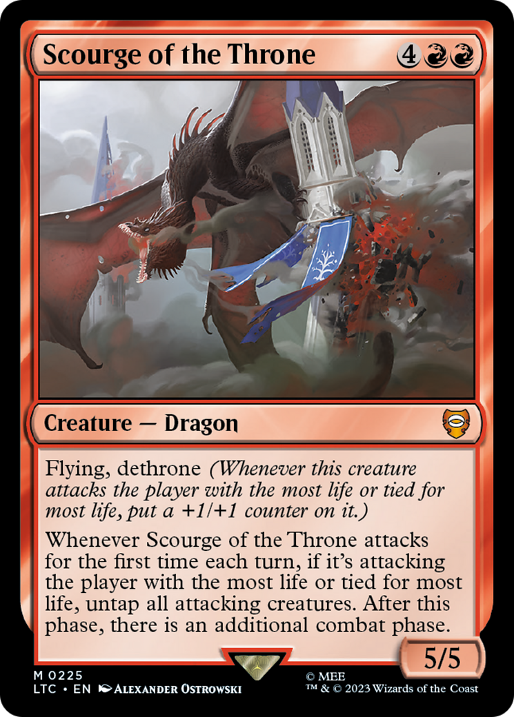Scourge of the Throne (LTC-225) - Tales of Middle-earth Commander