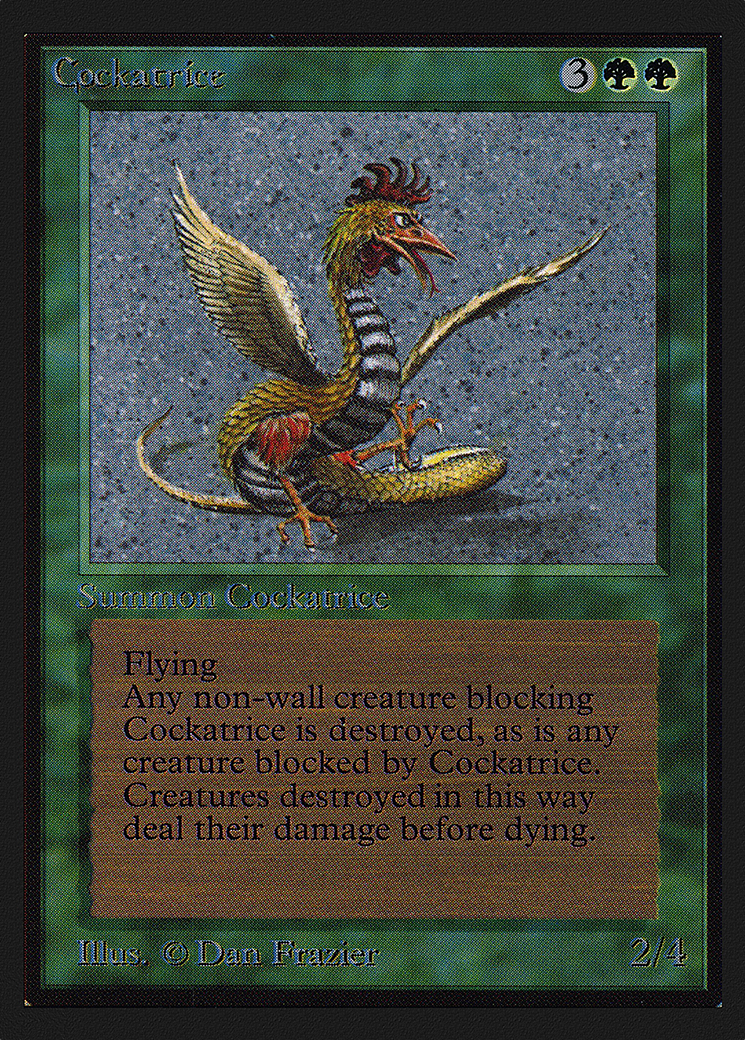 Cockatrice (CED-) - Collectors' Edition