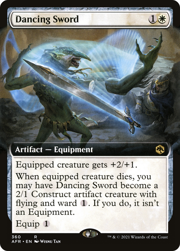 Dancing Sword (AFR-360) - Adventures in the Forgotten Realms: (Extended Art)