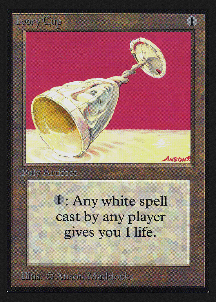 Ivory Cup (CED-) - Collectors' Edition